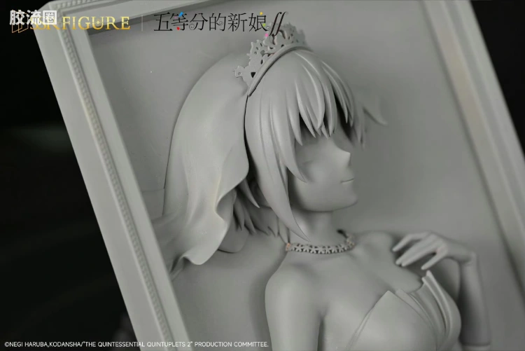 开天工作室 日系手办&雕像系列 SSR-FIGURE系列  中野一花 花嫁Ver. 立体相框